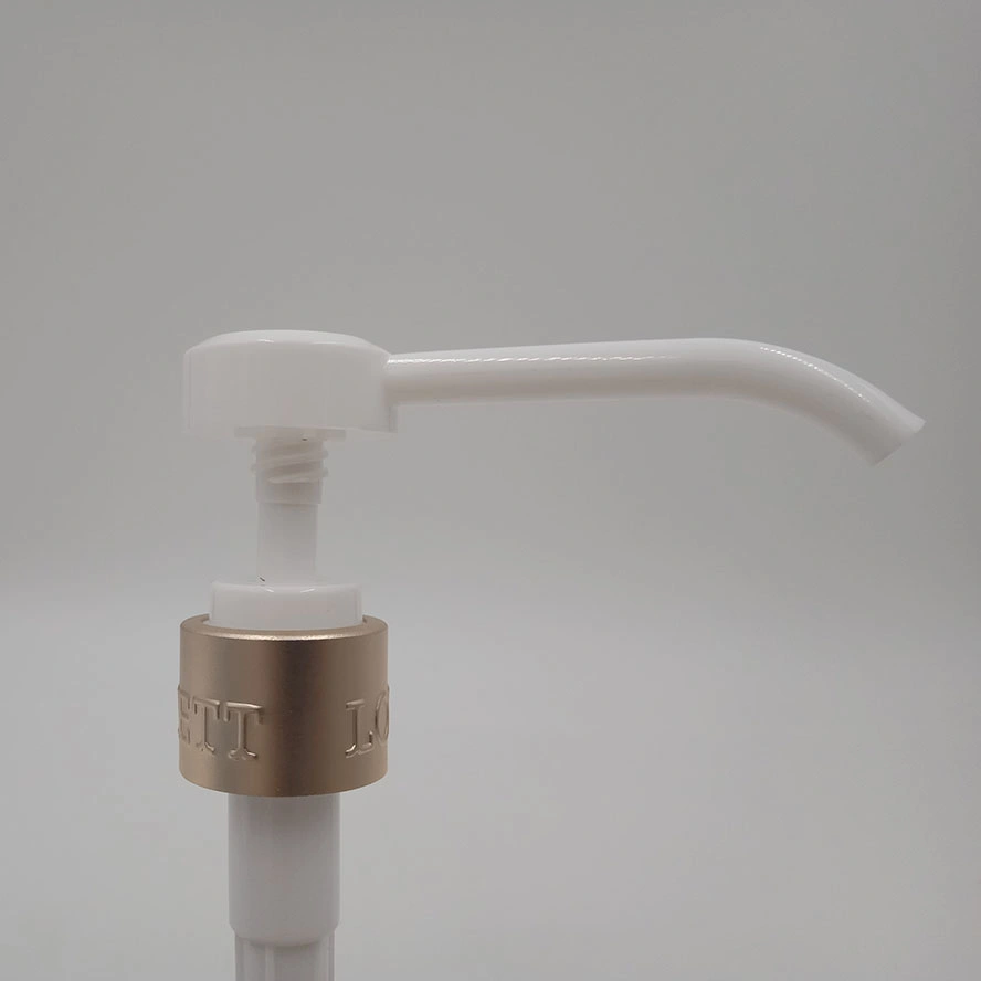 Long Neck Private Logo PP Plastic Lotion Pump for Shower Gel Products Packaging