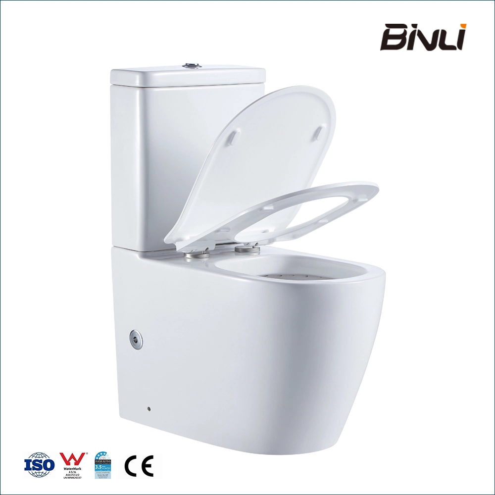 Good Selling and Cheap Western Sanitary Ware Marine Watermark Commode Toilet