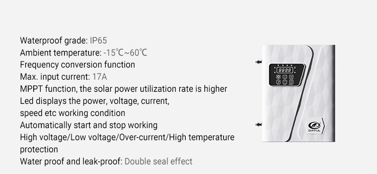 Mastra 6 Inch Solar Power Water Pump System DC 48V 400W Stainless Steel Submersible Centrifugal Borehole Well Pump Price