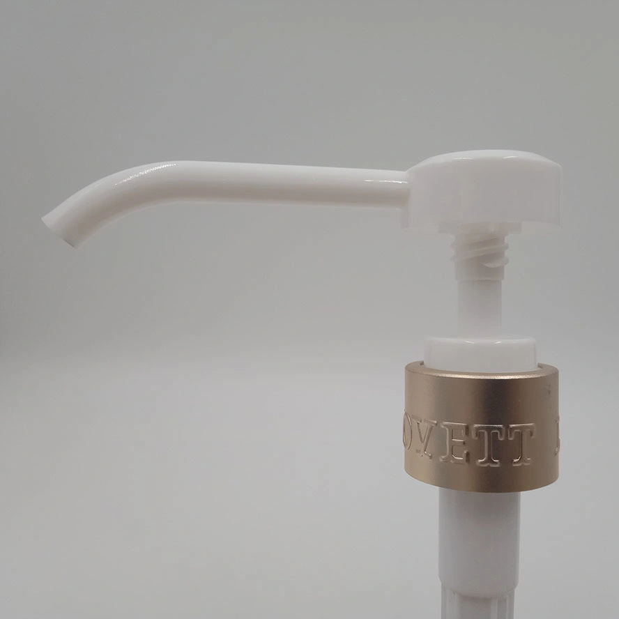 Long Neck Private Logo PP Plastic Lotion Pump for Shower Gel Products Packaging