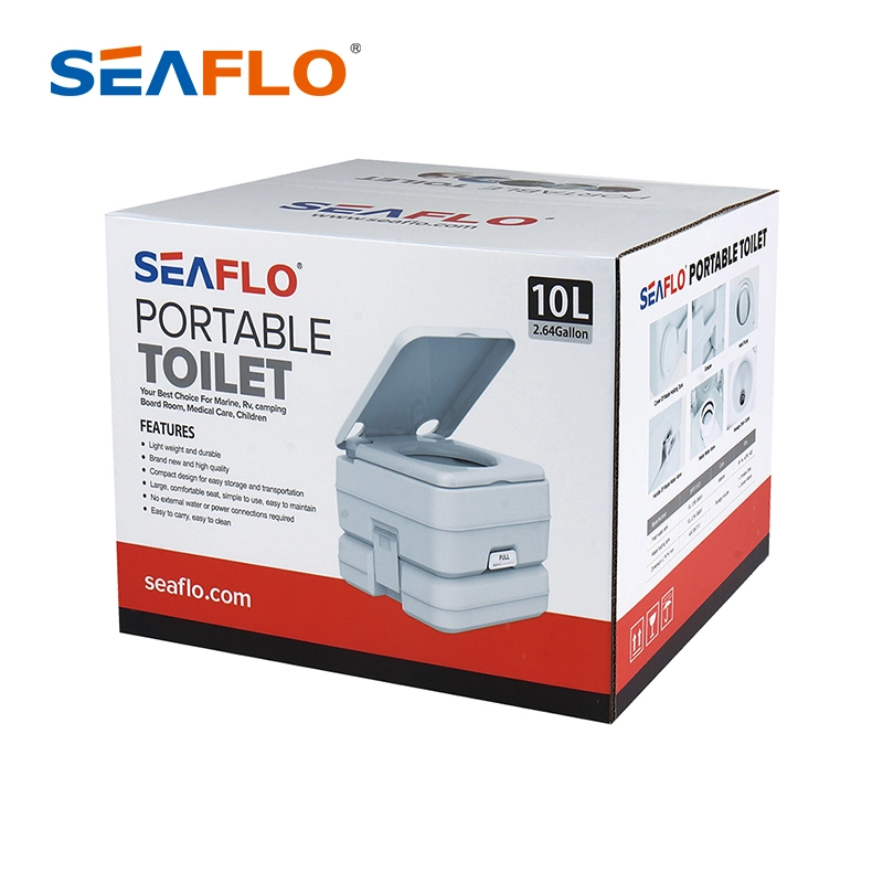 Seaflo 20L RV Toilet Portable RV Cassette Caravan RV Toilet Camping Boating Marine Camper Portable Travel Toilet